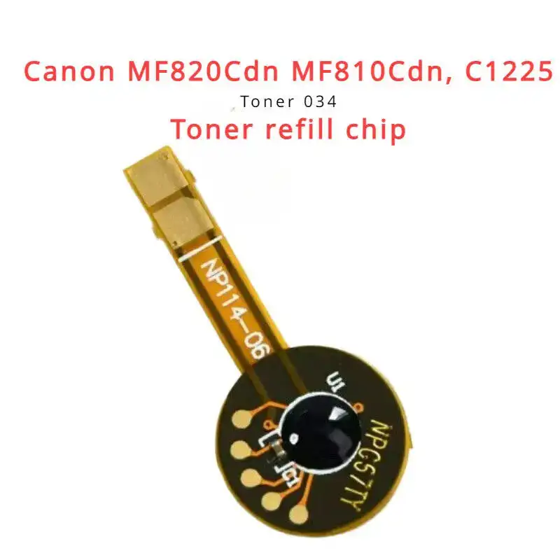 Toner Reset Chip for Canon 034, Canon MF820Cdn MF810Cdn, C1225 if Refill