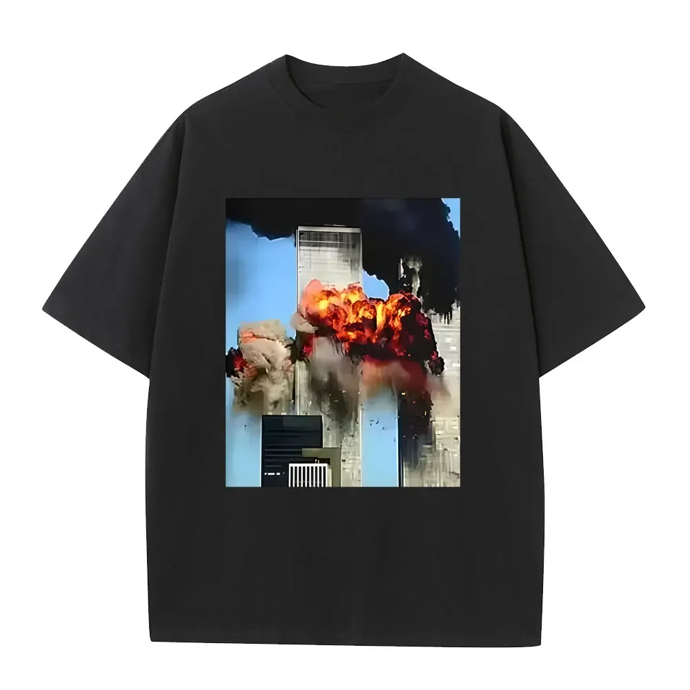 Never Forgetti T-shirt 11 9 Funny September 11Th Casualty Memorial Men Women T Shirt Unisex Casual Cotton Short Sleeve T-shirts