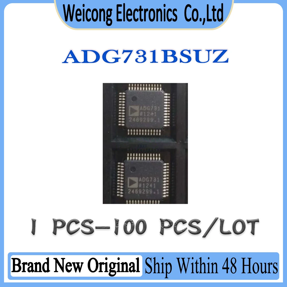 

ADG731BSUZ ADG731BSU ADG731BS ADG731B ADG731 ADG73 ADG7 ADG AD IC MUX 32:1 5.5OHM TQFP-48