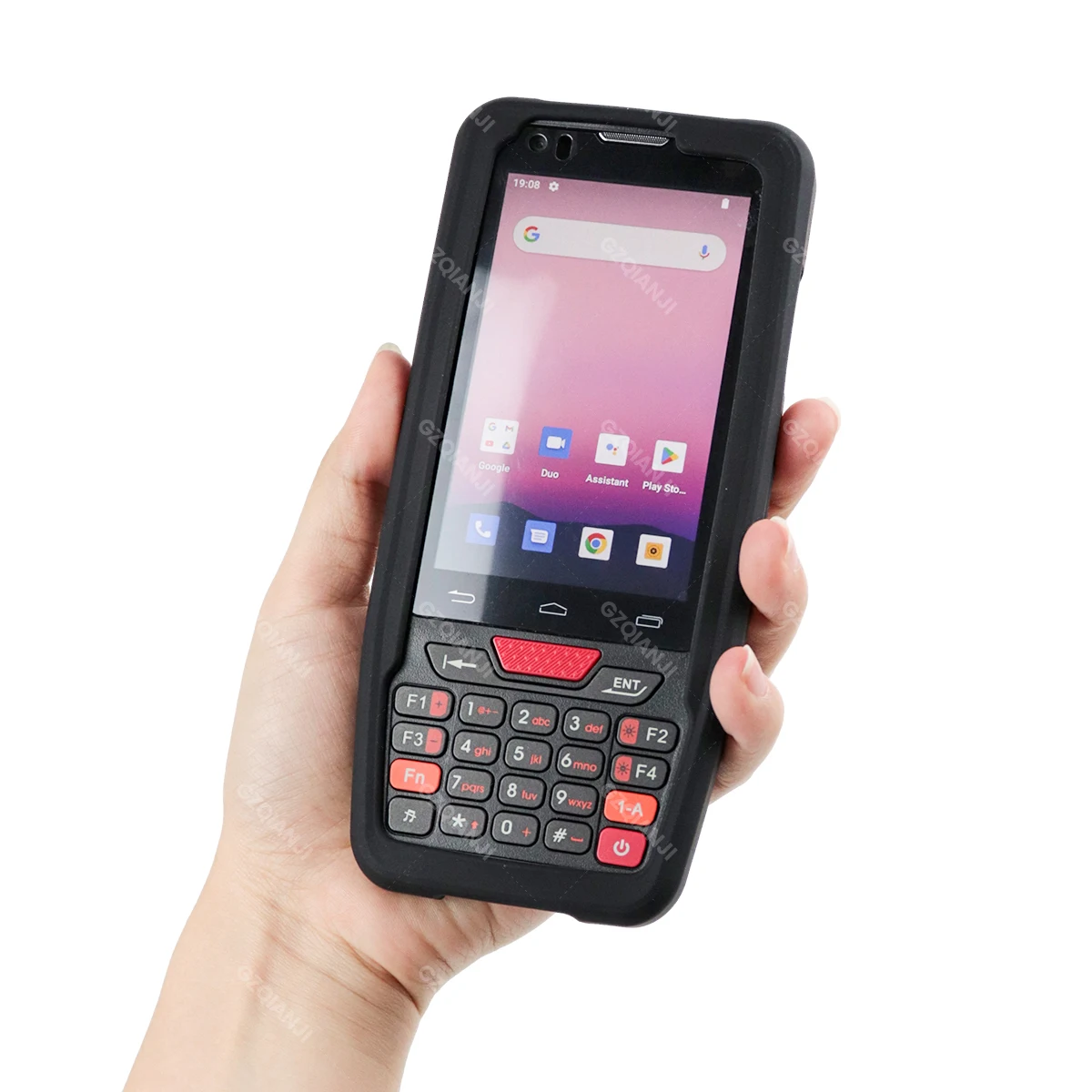 GZPDA26 Storage Bag Black Silica Hollow Out Protective Case for Handheld Industrial PDA Machine