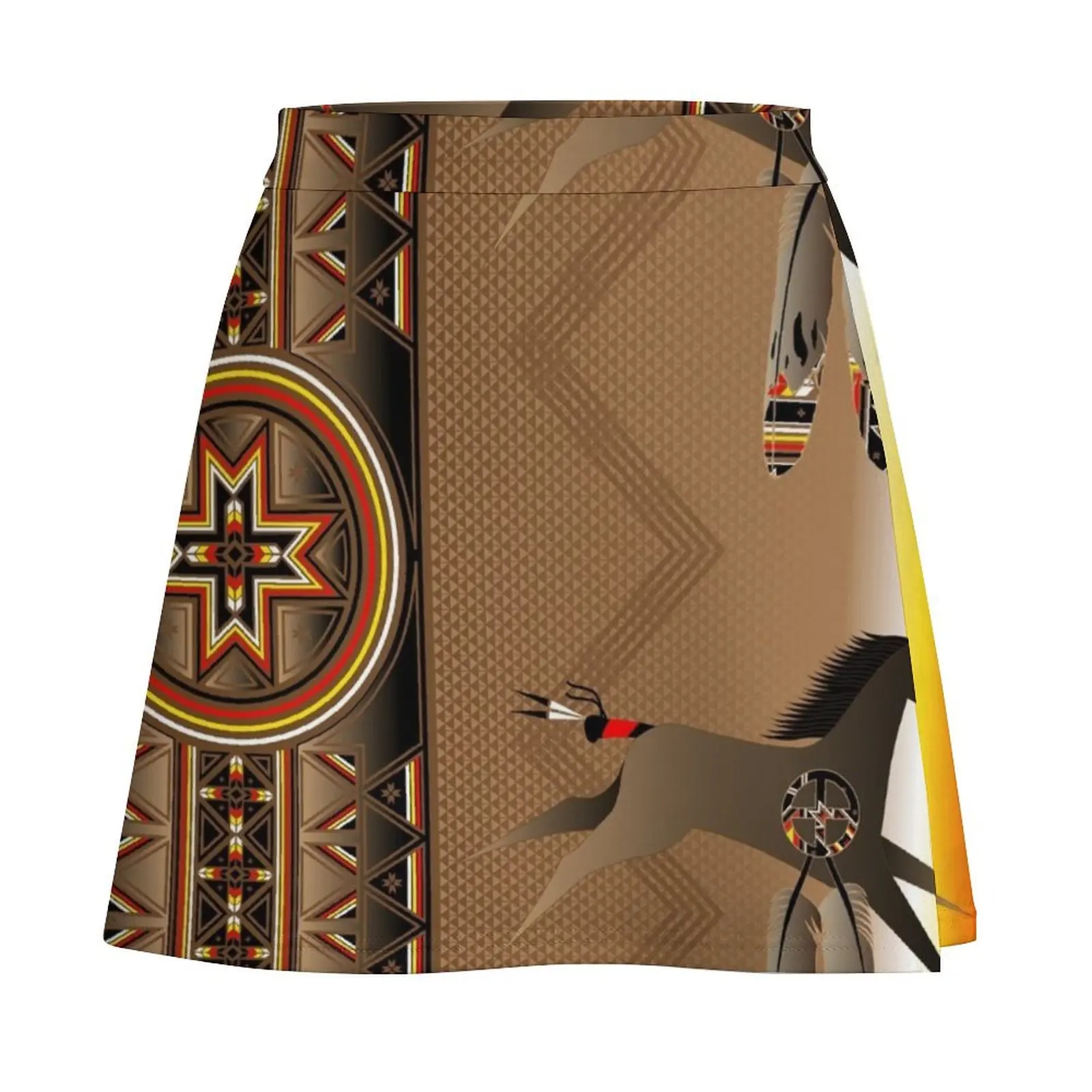 War Horse Mini Skirt skirt set clothes for women japanese style Mini Skirt