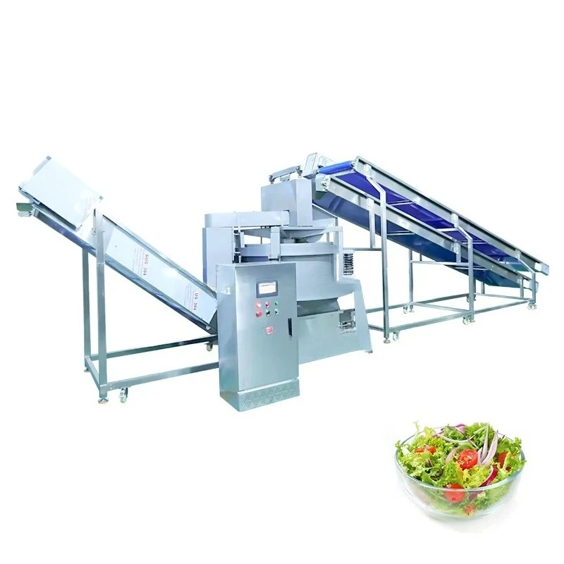 Машина на заказ, цикорий, салат, капуста, листья, овощи, резка, стирка, сушильная машина, линия для стирки салата и овощей
