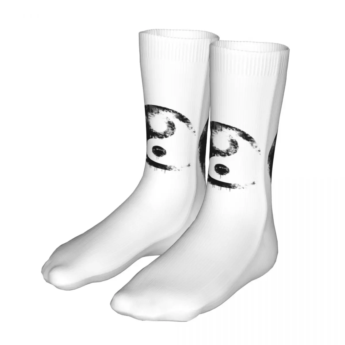 Compression Tai Chi Yin Yang Symbol Women Socks 2022 Female Martial Arts Sports Sock