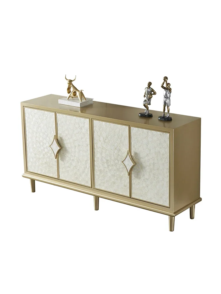 Light Entrance Cabinet Shoe Cabinet Integrated Shell Curio Living Room Lobby Hallway Sideboard