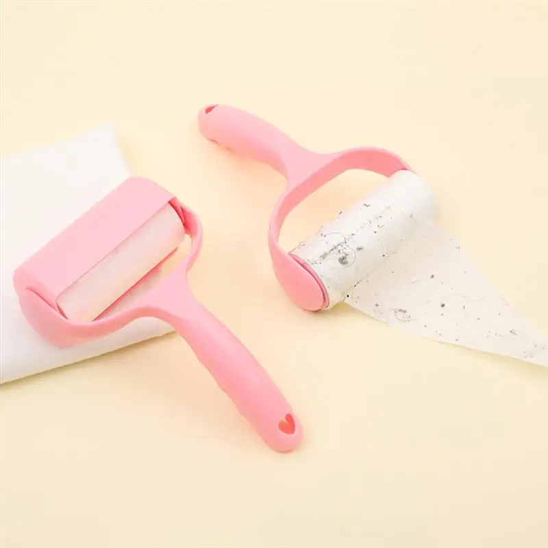 12Pcs Tear-Off Roller Lint Remover Dust Paper Sticky Paper Cleaning Tape For Remover Rollers Tearable Practical Lint Roller