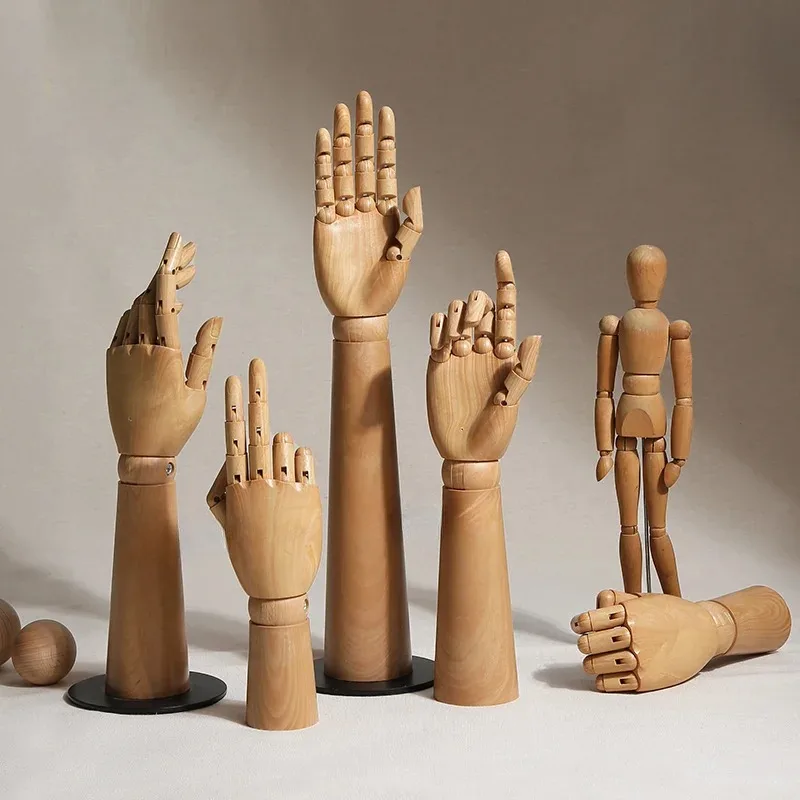 Hand touch props model shelf window suitable for display stand jewelry fake hand model simulation