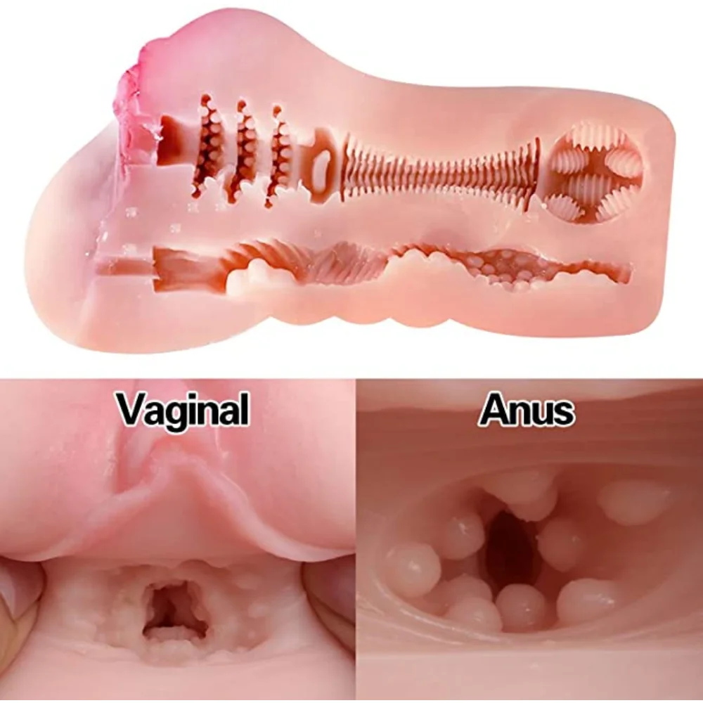 Juguetes sexuales para hombres, masturbadores masculinos tipo Vagina, copa Real, Vagina Real, juguetes sexuales, producto de silicona para adultos,