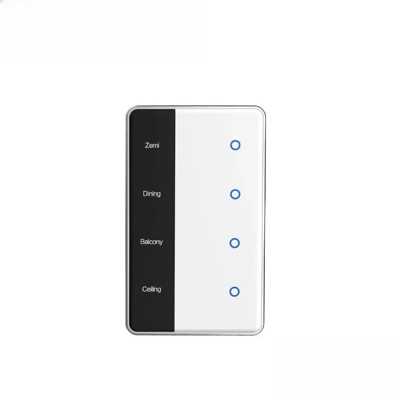 Smart home graffiti, name display touch switch