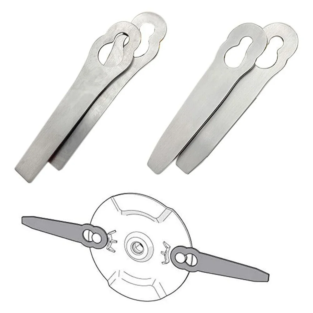 2/3Pcs Stainless Steel Trimmer Blade For Polycut 2-2 Mower FSA 45 String Trimmer Head  Lawn Mower Blades Cordless Grass Trimmer