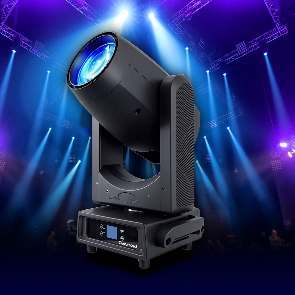 

Cabeza Móvil LED 380W 3 en 1 – Haz, Foco y Lavado con Movimiento Suave para Escenario, DJ y Eventos