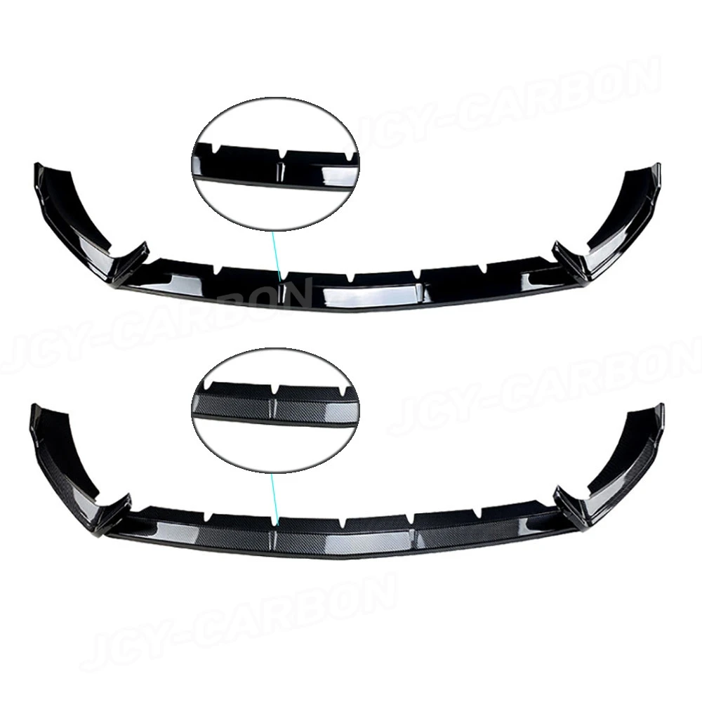 

Gloss Black For Mercedes Benz E Class W213 E260 E300 E53 2021- 2023 Front Lip Bumper Chin Spoiler Guard Protect Cover BodyKit