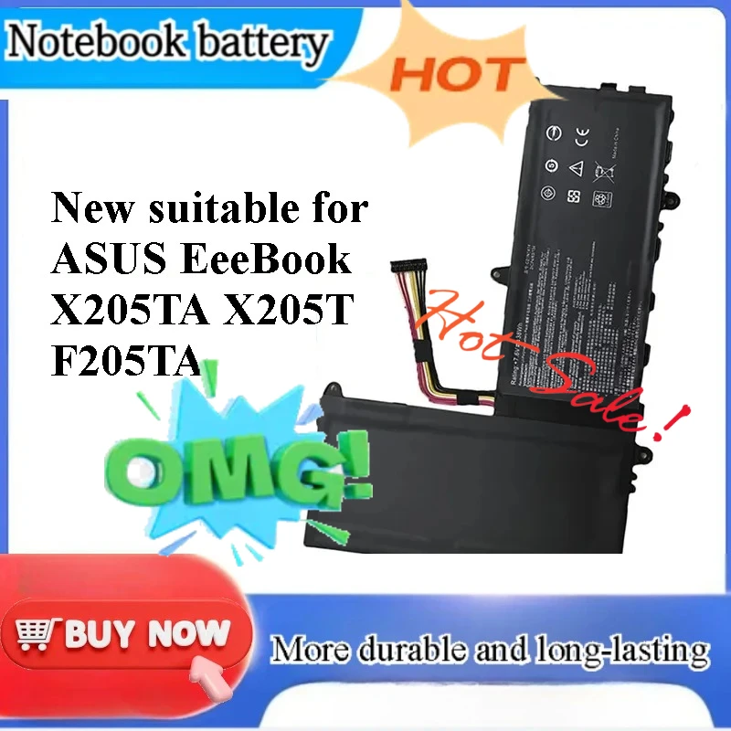 New C21N1414 Battery for Asus EeeBook X205TA X205T F205TA Notebook