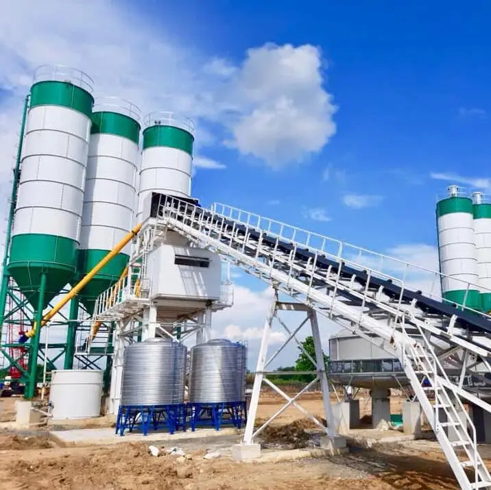 YG betoniera verticale containerizzata impianto di betonaggio silo di cemento cenere di carbone impianto di betonaggio attrezzature serbatoio di