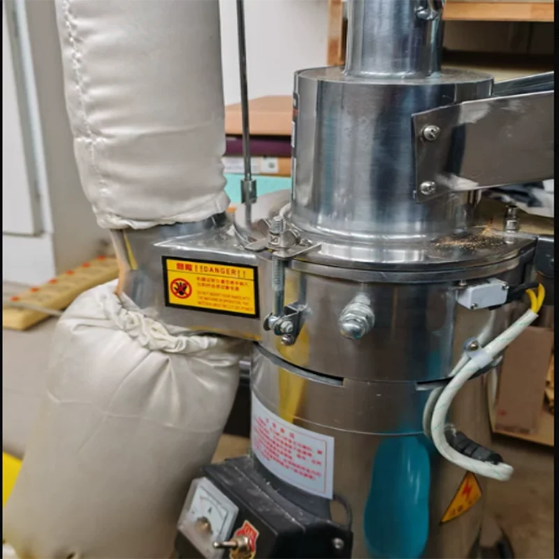 High Speed Spice Crusher Herb Grinding Equipment Commercial Electric Powder Making Equipment for Restaurant Kitchen
