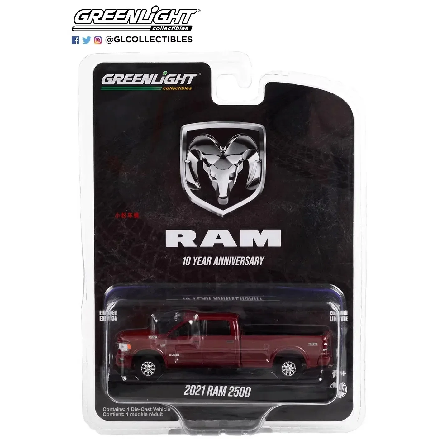 

1:64 2021, RAM 2500, высокая имитация сплава, модель автомобиля, Коллекционная игрушка, подарок, украшение для дисплея, фестиваль, коллекционные предметы, детское украшение