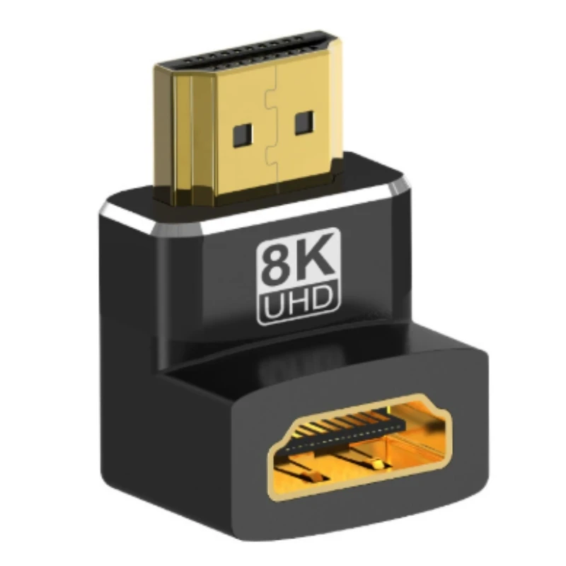 

3 шт. 8K разъем HDTV удлинитель 90 градусов «папа-мама» адаптер HDMI 2.1