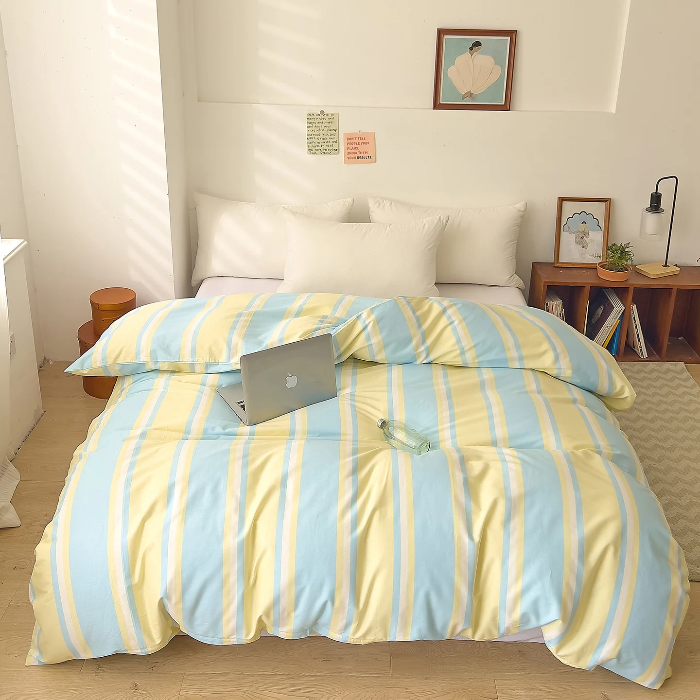 1 Pc Pure cotton Duvet Cover summer bedcover soft bed linens couple luxury double bed bedding king size 200x230cm