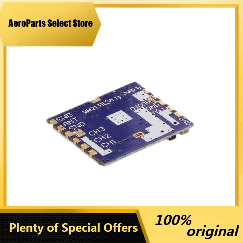 AeroPartsFPVspeed 5.8G 24CH 25mW VTX MM213TL Open Source SPI Mode Long Distance Video Transmission Transmitter Drone FPV Parts A