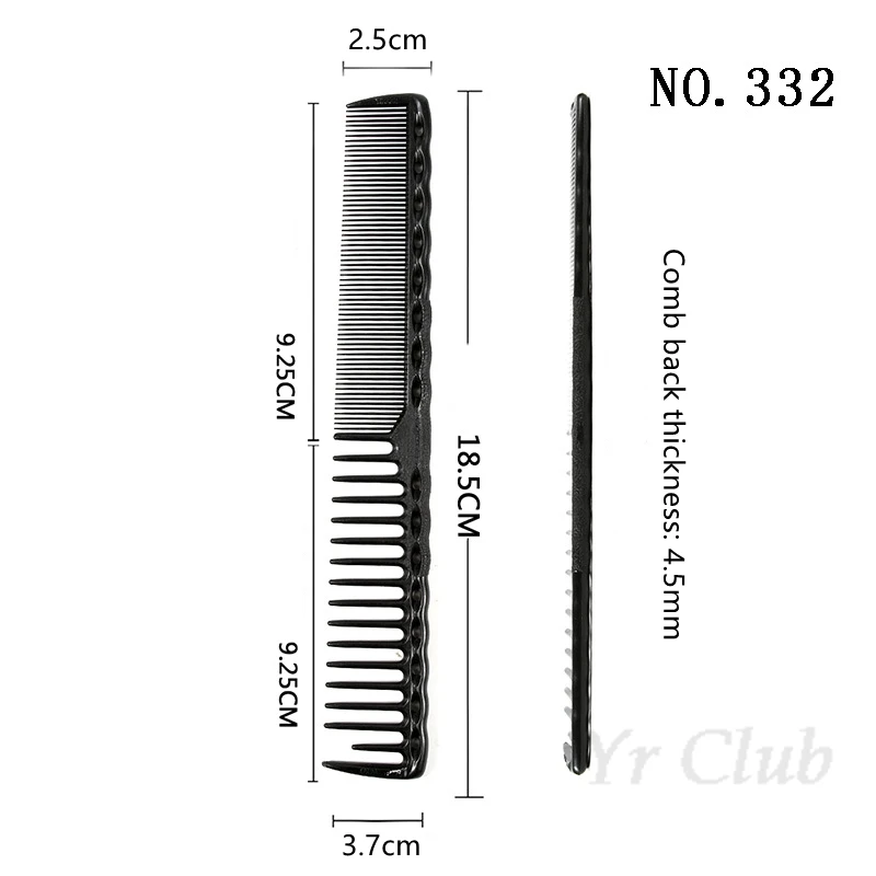 Professional Haircut Comb 332 333 339 452 Barber Shop Hair Salon High Quality Hairdressing Tools HairStylist Recommend Y0506