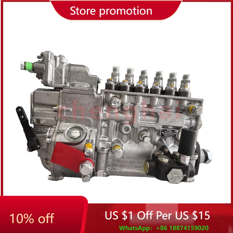 

WD615 New Type Aluminum High Pressure Diesel Fuel Injection Pump Precise Injection Efficient Durable for Weichai Engine Heavy