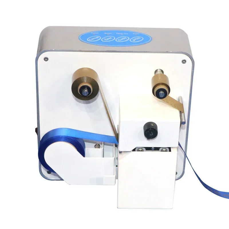 Hot Stamping Machine for Gift Box Ribbons and Logos – Electric Model 320 Ribbon Hot Stamping Machine / Ribbon Printer