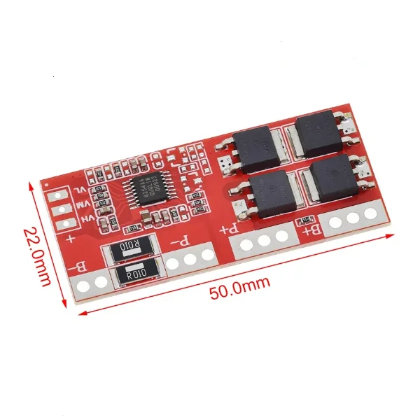 4S lithium battery protection board 18650 30A high current 14.8V 16.8V module