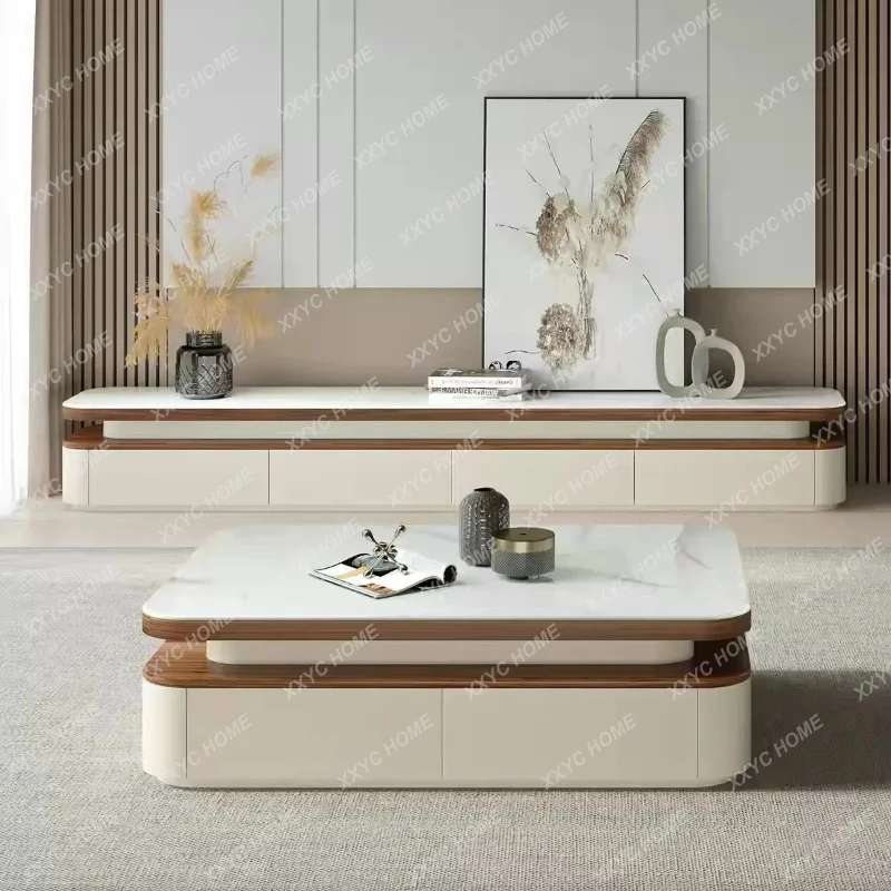 XX Mesa De Centro Elevable Decoration Clear Side Table Bedroom Coffee Table Dinner Mechanism Mesa Auxiliar Lounge Suite Furnitur