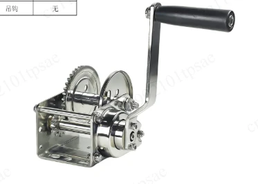 304 stainless steel manual winch self-locking crane