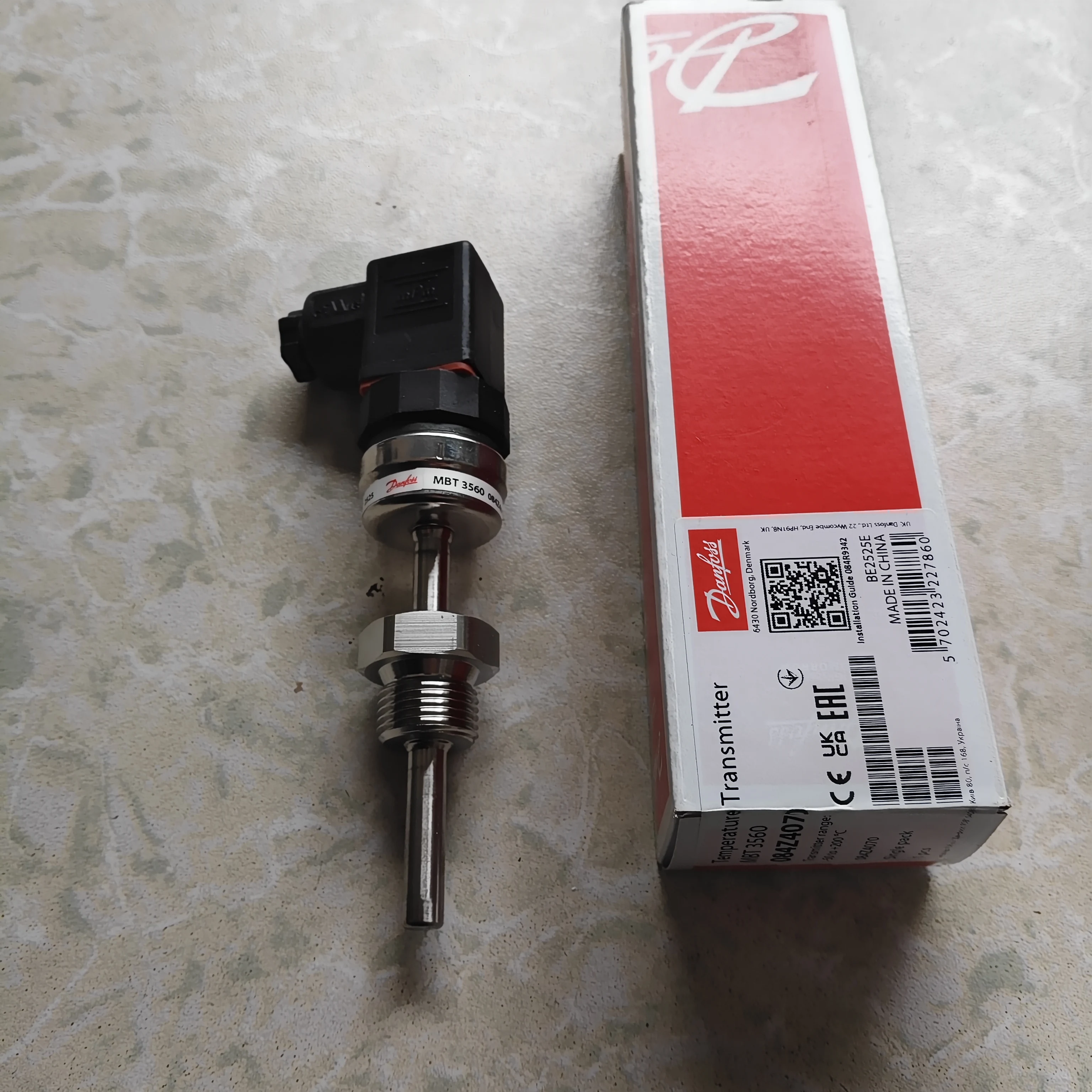 MBT3560 084Z4070 Danfoss Temperature Sensor