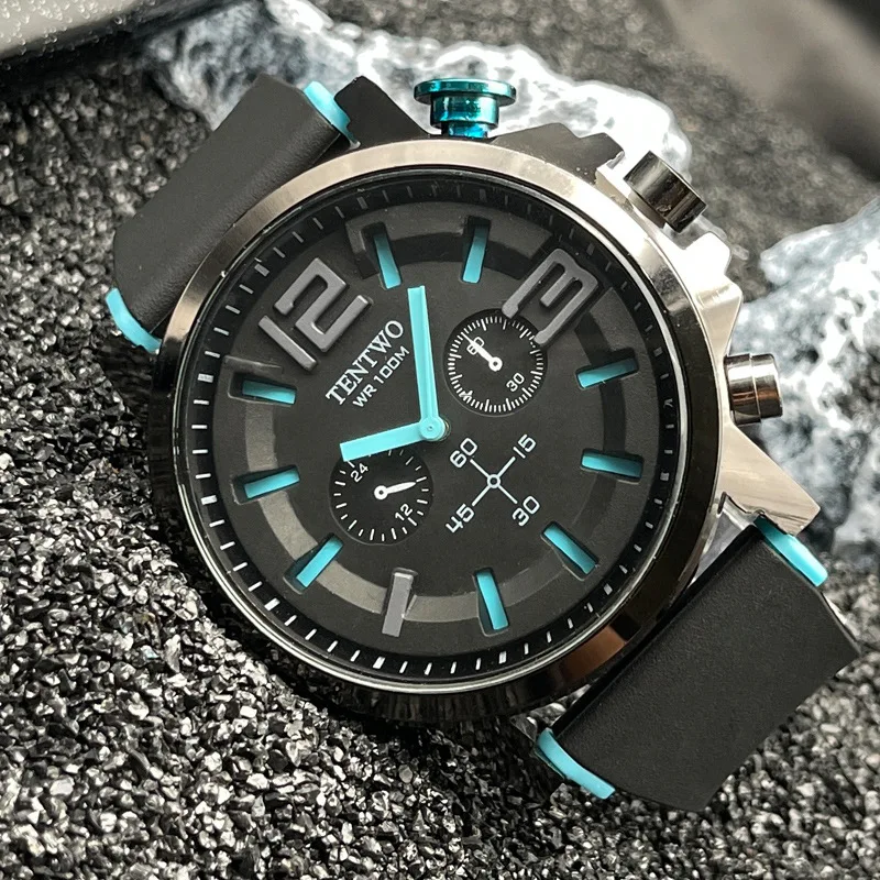 

Fashion Quartz Watch for Men Casual Hip-Hop Students Sport Clock Simple Timepiece Dropship