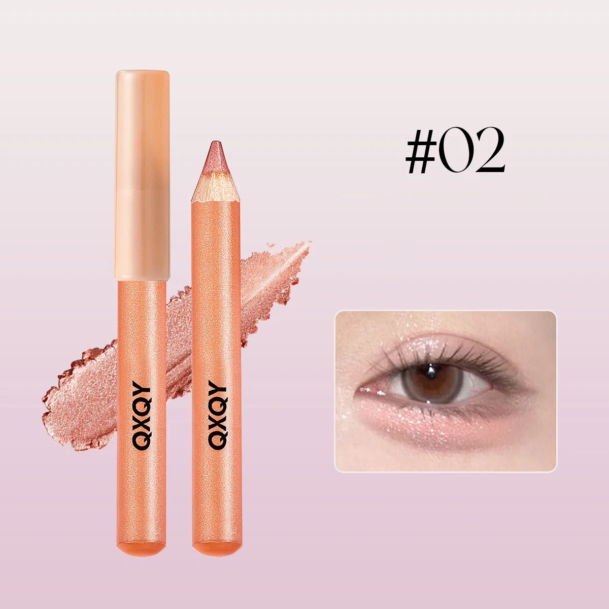 QXQY 3D Under-Eye Highlighter Pen Waterproof Smudge Resistant Long-Lasting Multi-Use Eye Liner Brightening view 3