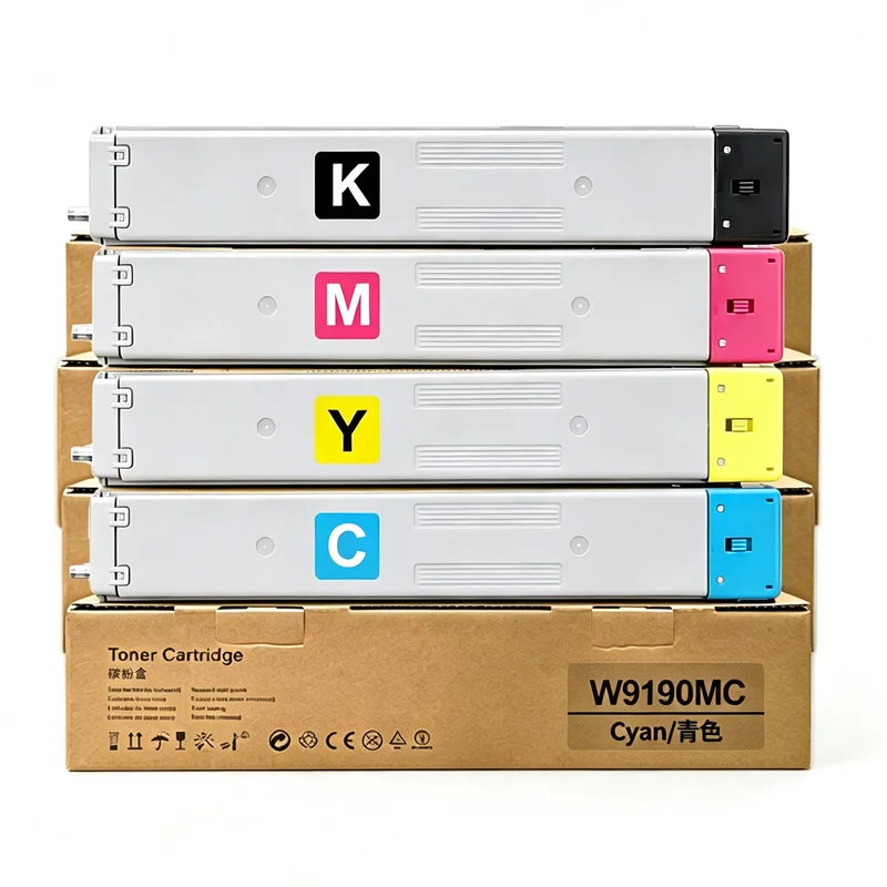 W9040MC W9190MC W9191MC Toner Cartridge Compatible for HP Color LaserJet MFP E77822dn E77822z E77825dn E77825z E77830dn Printer
