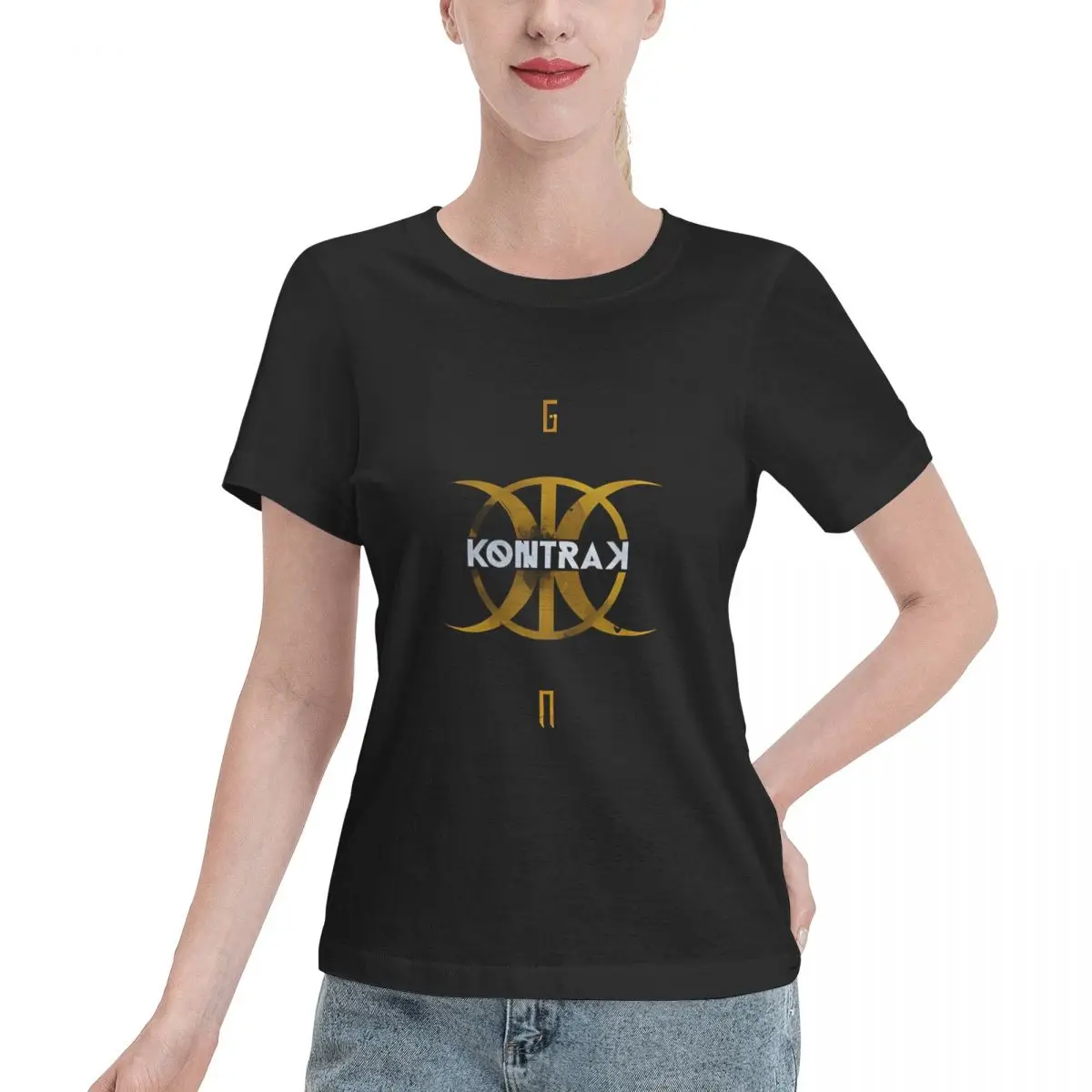 Wardrobe Filler Kontra K Women's T-shirt Comfy Wear Women T-Shirt