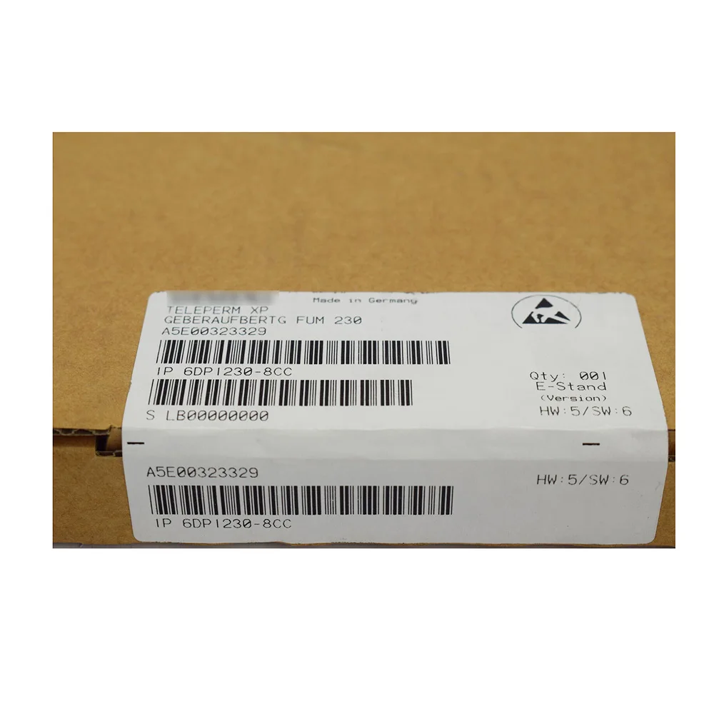 New 6DP1230-8CC A5E00323329 TELEPERM XP Geberaufbertg Fum 230 Module / Circuit Board (Consult actual price)