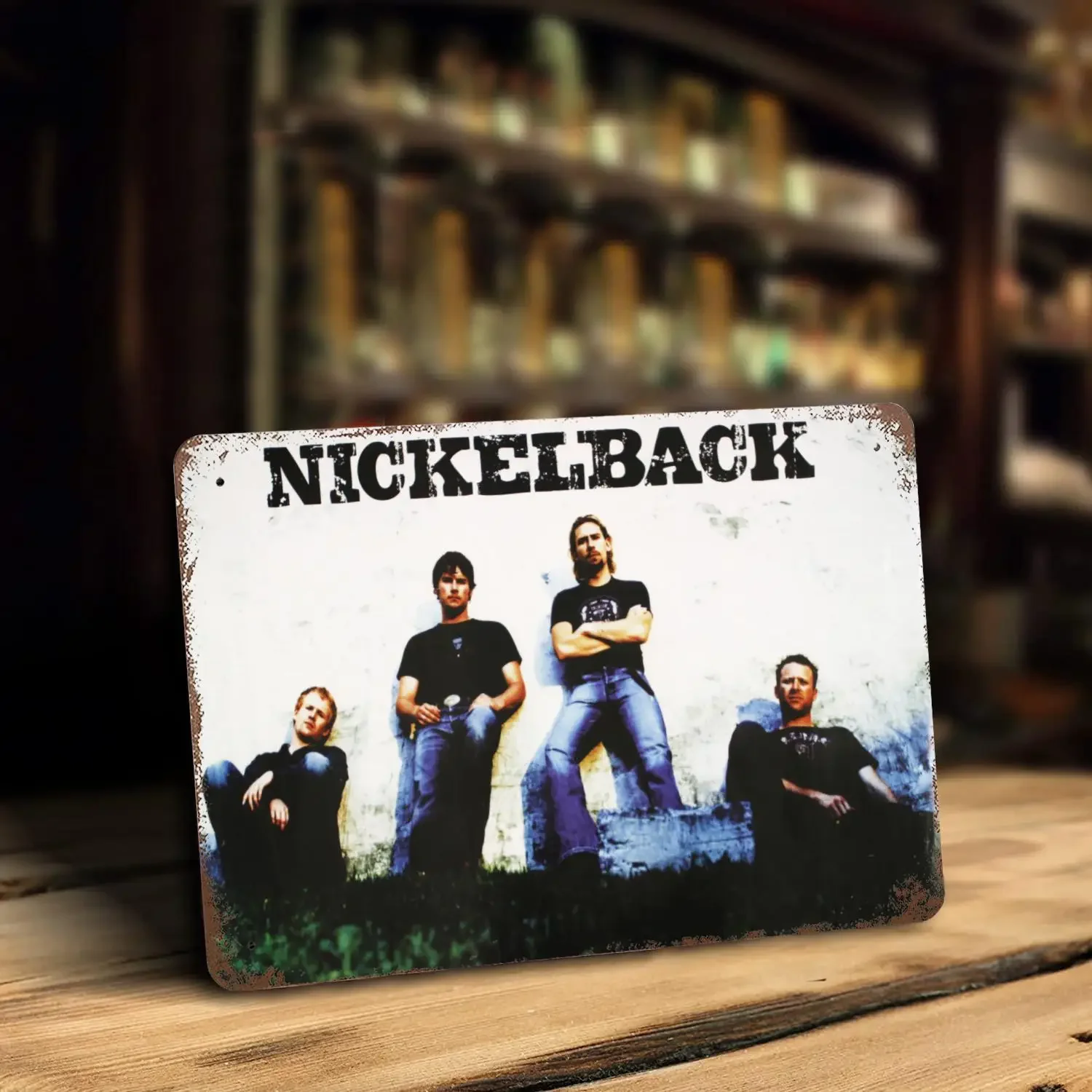 nickelback Metal Signs wall decor Vintage Tin Signs Captain Metal Poster Decor for Bar Pub Club Wall Decoration