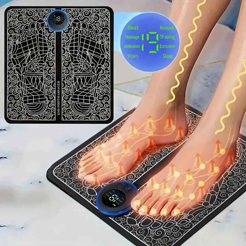 Intelligent Massage Sole Pad for Household Portable Sole Massager USB Charging Model image 2