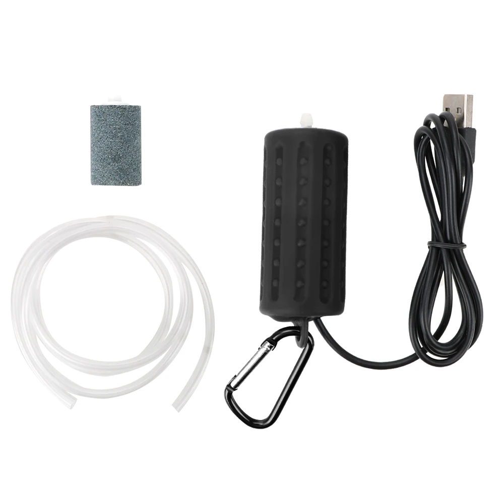 Mini USB Aquarium Zubehör Tragbare Stumm Energiesparende Liefert Aquarium Aquarium Sauerstoff Luftpumpe Aquatische Terrarium Filter