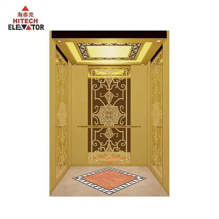 China Fabrikpreis Golden Design 3er- oder Home Elevator Villa Lift