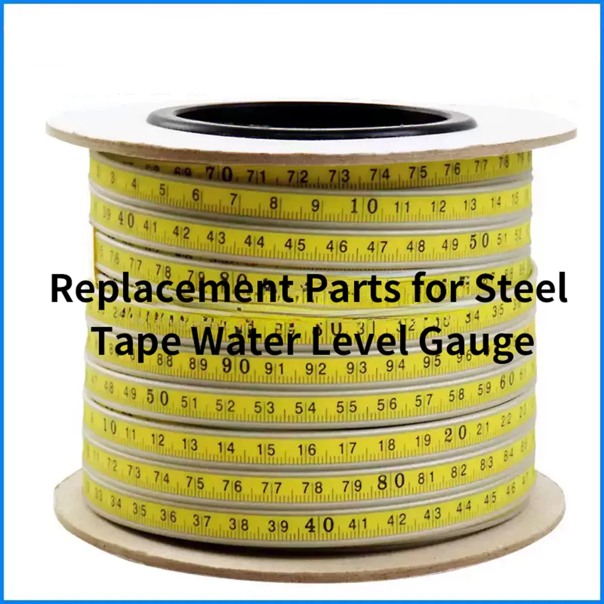 Steel Tape Water Level Meter Cable 1m 2m 5m 10m 20m Stainless Steel Measuring Tape with 2 Core Copper Signal Wire