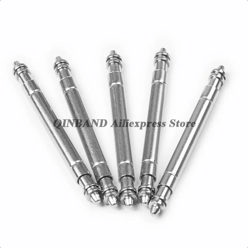 1.5/1.8/2.0mm Diameter 316L Stainless Steel Fat Strong Durable Link Pin Watch Bands Spring Bars Metal Steel Spring Pin Link Pins