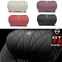 Auto Interior Car Memory Foam Headrest Neck Pillow Lumbar Waist Cushion Accessories For Nissan Nismo GTR X-trail Qashqai Primera