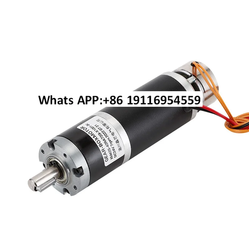 

Planetary 42mm geared motor with brakes Miniature DC 12V24V all-metal gear large torque motor