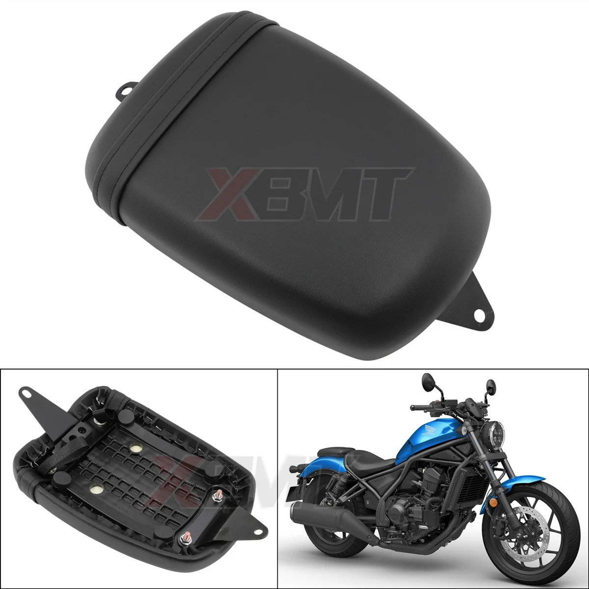 

Motorcycle Rear Passenger Seat Cushion For Honda Rebel 1100 CMX1100 ABS DCT 2021 2022 2023 2024