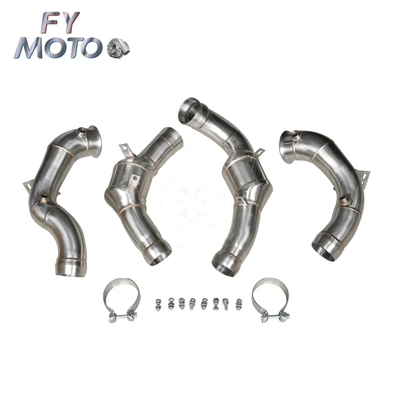 Exhaust catted Downpipe for MERCEDES AMG GLC63 M177 2018+