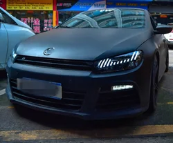 LED Headlight For Volkswagen Scirocco 2009-2017 Daytime Running Lights Dynamic Turn Signals Car Accessories