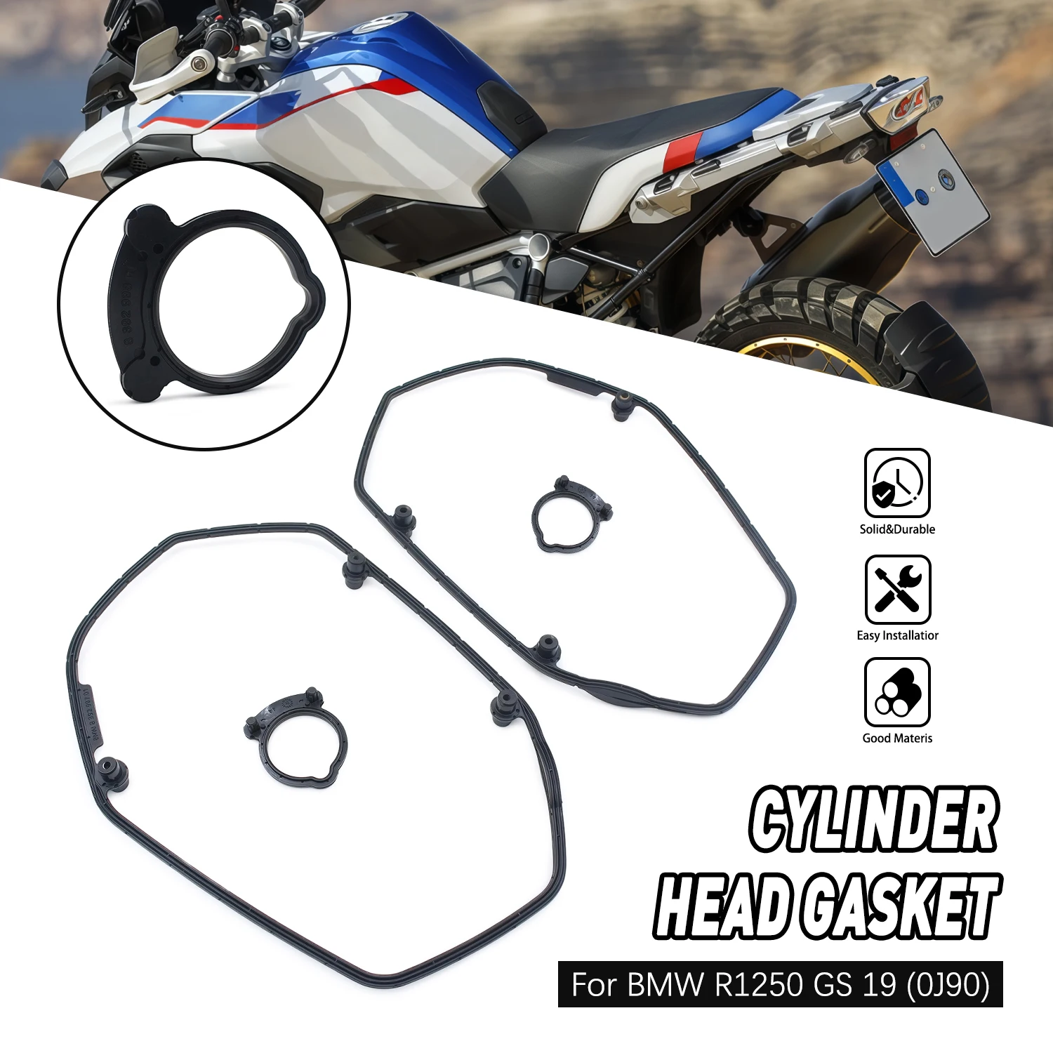 Engine Cylinder Valve Cover Gasket Set For BMW R1250GS R 1250 GS ADV GSA R RS RT 19 20 21 0J90 K50 K51 K52 K53 K54 11127923596