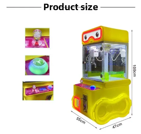 Source Factory Mini Metal Stuffed Animal Doll Small Customizable Coin Operated for Claw Vending Machine Prizes Arcade