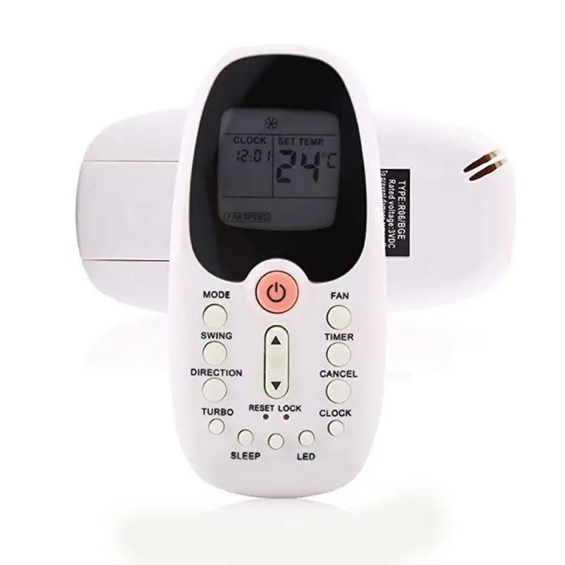 Zamiennik pilota klimatyzacji pasujący do Midea Komeco Tornado Comfee z diodą LED R06/BGE 06/BGCE R06/BG