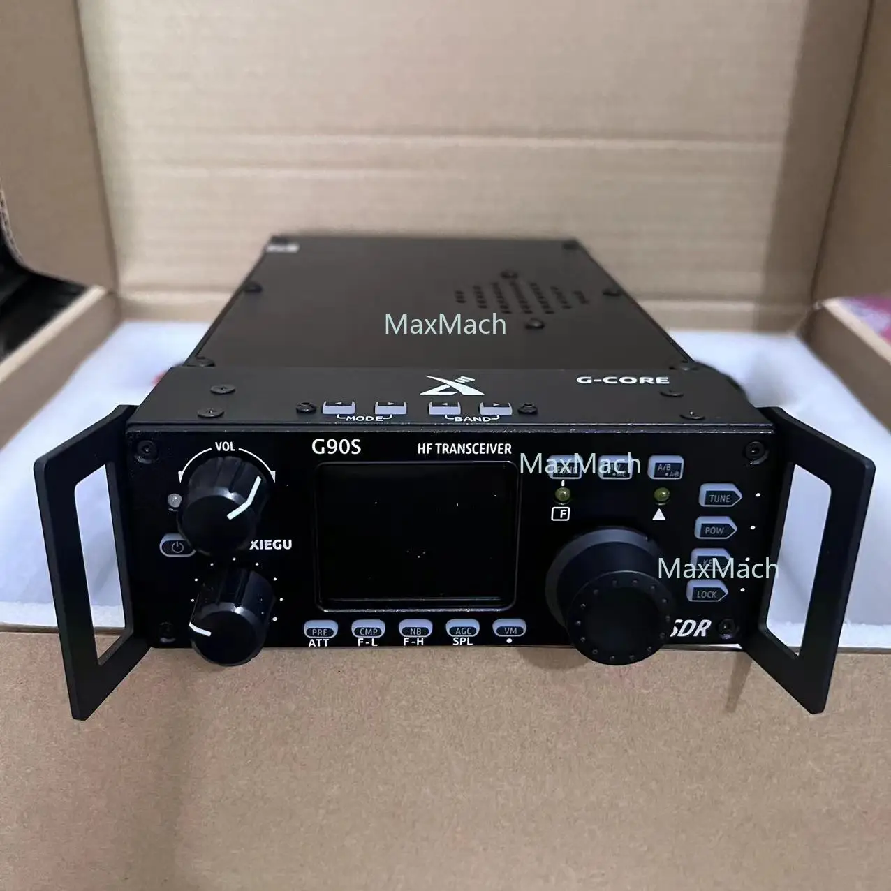 XIEGU/Xiegu G90S/G90N SDR Portable Backpack 20W Shortwave Radio Panel Separation Built-in Sky Tune