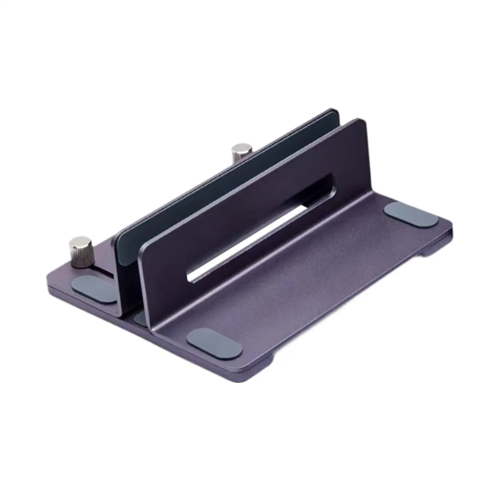 Vertical Laptop Stand Holder Multipurpose Space Saving Sturdy Adjustable Desktop